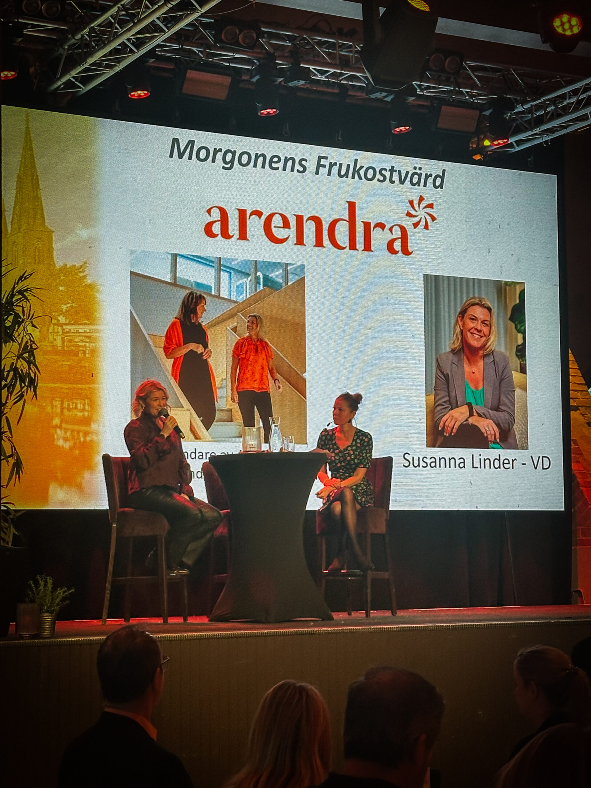 Vakna Uppsala 12 februari i Saluhallen samtalar med Arendra