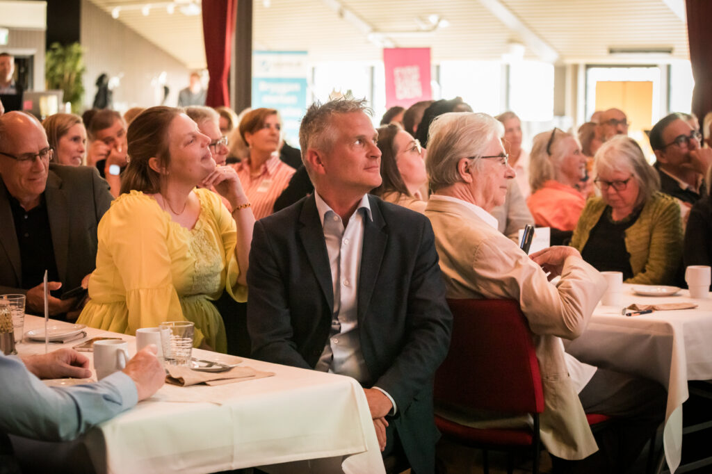 Entreprenörer och besökare på Vakna Uppsala