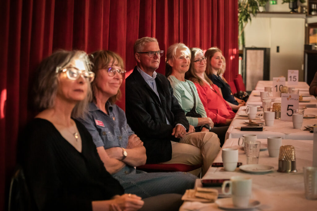 Deltagare på Vakna Uppsala morgonevent i Uppsala